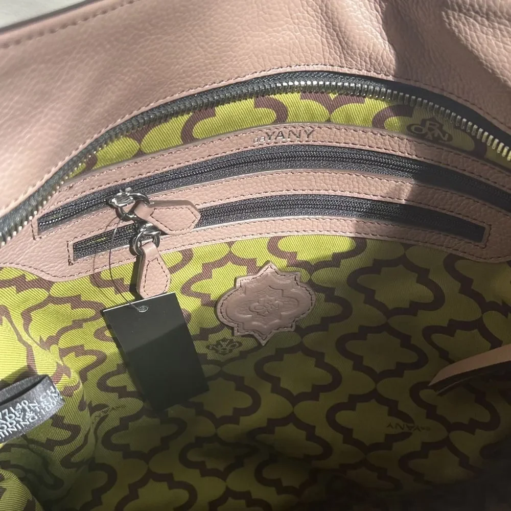orYANY Large Chelsea‎ Leather Hobo Bag - Mocha NWT